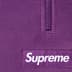 Supreme Polartec Facemask Half Zip Hooded Sweatshirt - Dark Purple (front)