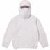 Supreme Polartec Facemask Half Zip Hooded Sweatshirt - Light Grey (front)