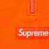 Supreme Polartec Facemask Half Zip Hooded Sweatshirt - Orange (front)
