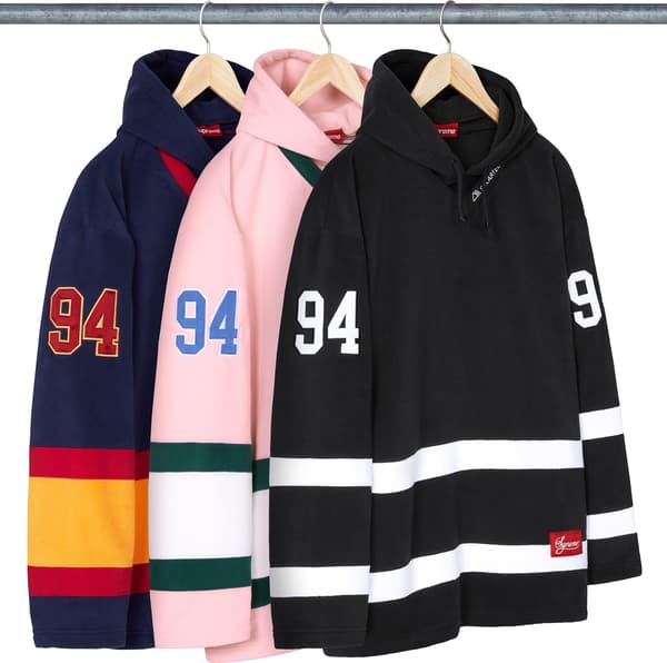Supreme Polartec Hooded Hockey Jersey - Product Image