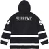 Supreme Polartec Hooded Hockey Jersey - Black (front)