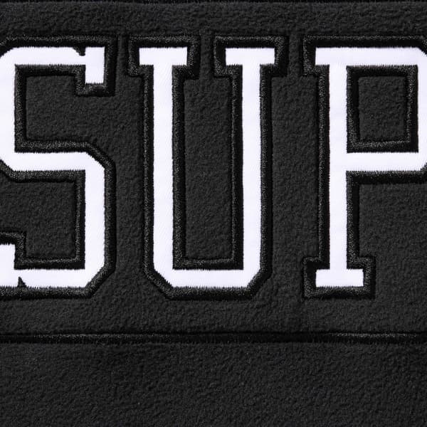 Supreme Polartec Hooded Hockey Jersey - Black (front)