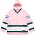 Supreme Polartec Hooded Hockey Jersey - Light Pink (front)