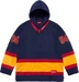 Supreme Polartec Hooded Hockey Jersey - Navy (front)