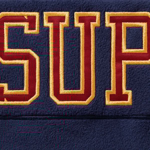 Supreme Polartec Hooded Hockey Jersey - Navy (front)