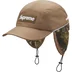 Supreme Polartec Lined Packable Earflap Camp Cap - Khaki (front)
