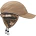 Supreme Polartec Lined Packable Earflap Camp Cap - Khaki (front)