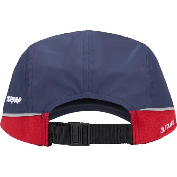 Supreme Polartec Lined Packable Earflap Camp Cap - Navy (front)