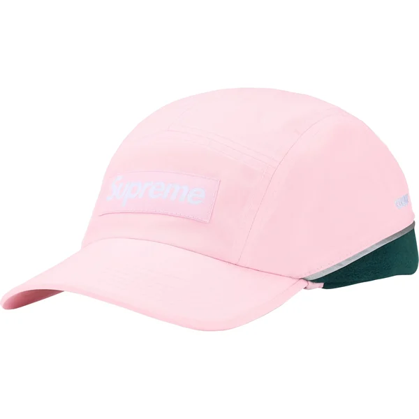 Supreme Polartec Lined Packable Earflap Camp Cap - Pink (front)