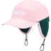 Supreme Polartec Lined Packable Earflap Camp Cap - Pink (front)