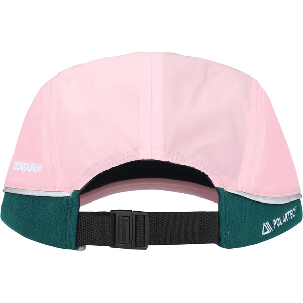 Supreme Polartec Lined Packable Earflap Camp Cap - Pink (front)