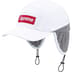 Supreme Polartec Lined Packable Earflap Camp Cap - White (front)