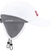 Supreme Polartec Lined Packable Earflap Camp Cap - White (front)