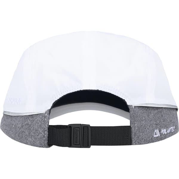 Supreme Polartec Lined Packable Earflap Camp Cap - White (front)