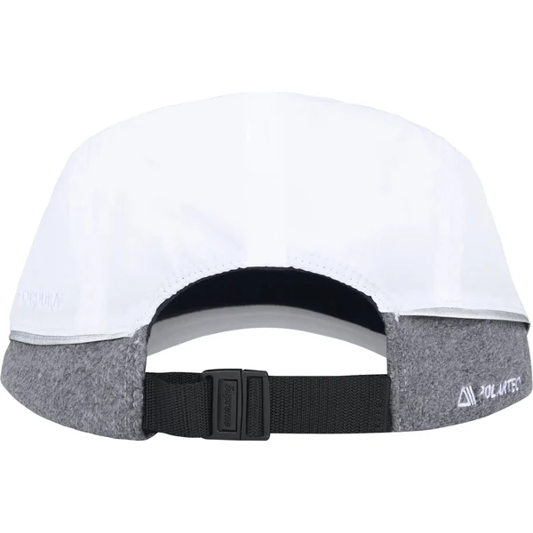 Supreme Polartec Lined Packable Earflap Camp Cap - White (front)