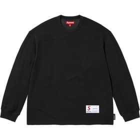 Supreme Polartec Mesh L/S Football Top Black