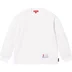 Supreme Polartec Mesh L/S Football Top - White (front)