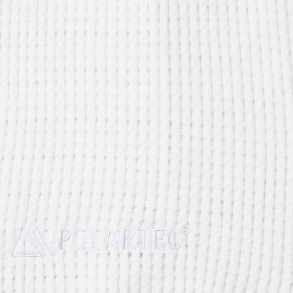 Supreme Polartec Mesh L/S Football Top - White (front)