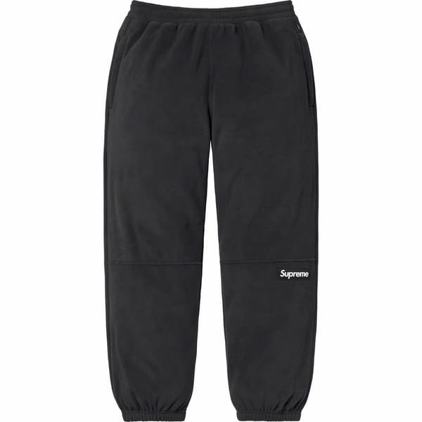 Supreme Polartec Pant - Black (front)