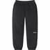 Supreme Polartec Pant - Black (front)
