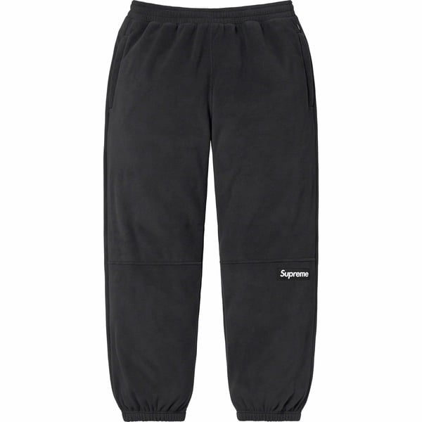 Supreme Polartec Pant - Black (front)