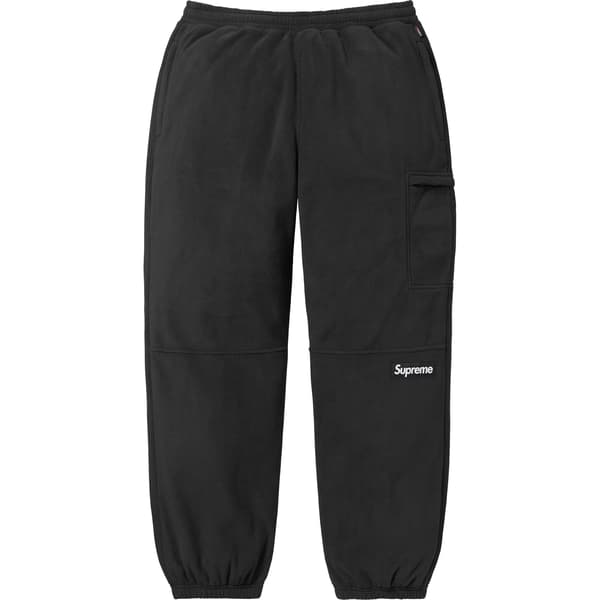 Supreme Polartec Pant - Black (front)
