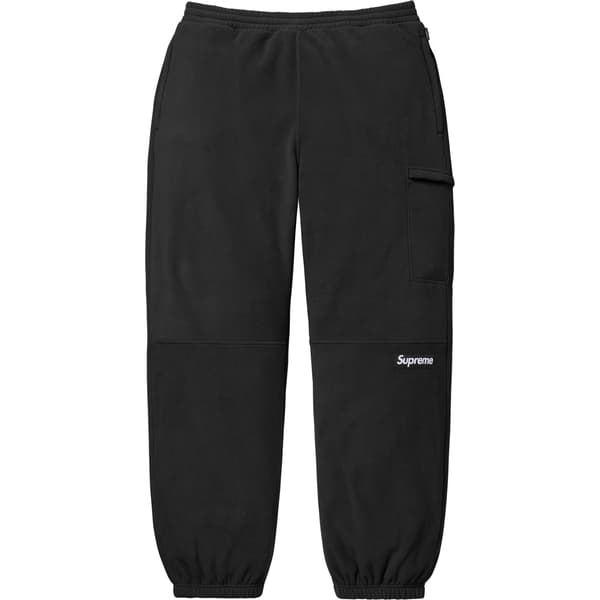 Supreme Polartec Pant - Black (front)