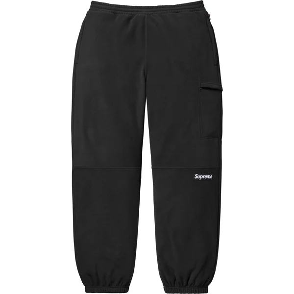 Supreme Polartec Pant - Black (front)