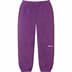Supreme Polartec Pant - Dark Purple (front)