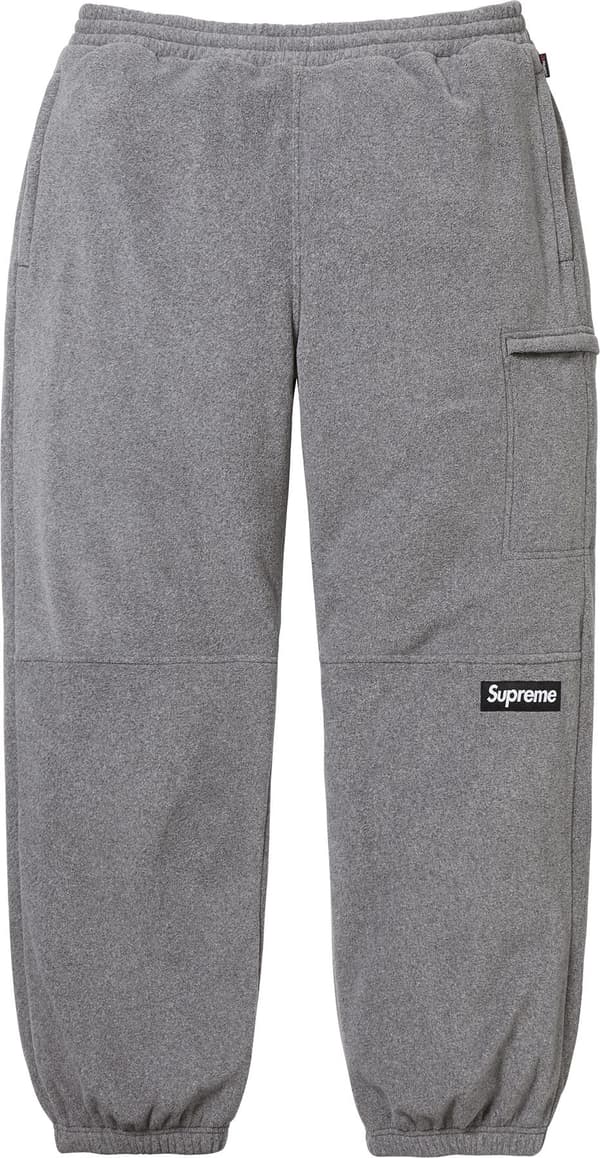 Supreme Polartec Pant - Grey (front)
