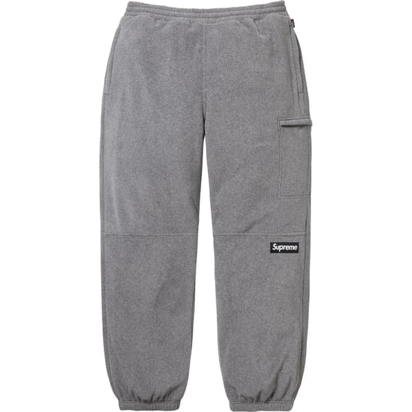 Supreme Polartec Pant - Grey (front)