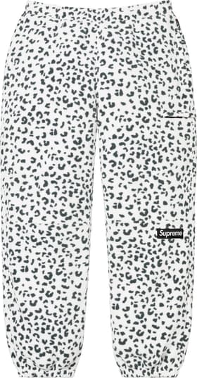 Supreme Polartec Pant Leopard