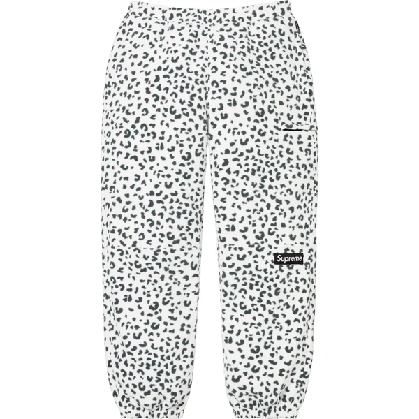 Supreme Polartec Pant - Leopard (front)