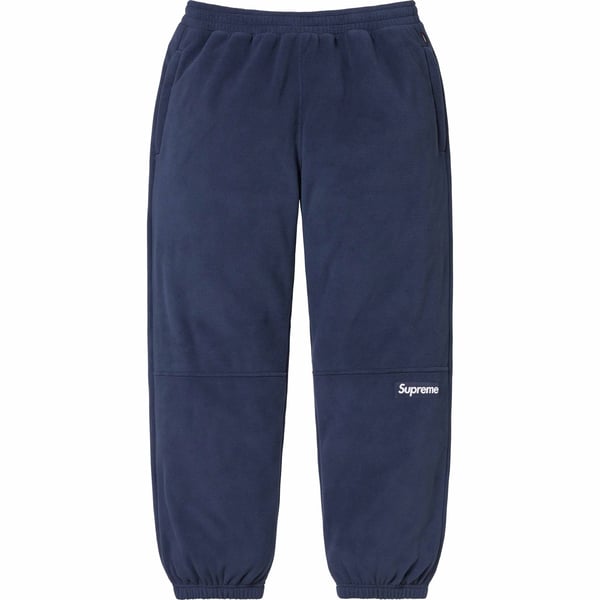 Supreme Polartec Pant - Navy (front)