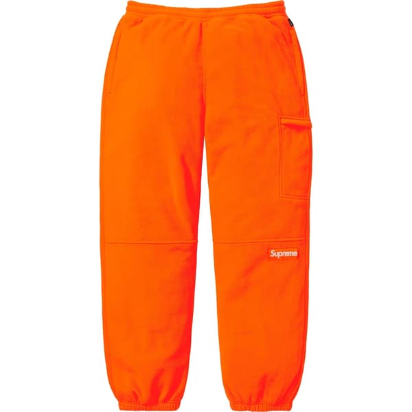 Supreme Polartec Pant - Orange (front)