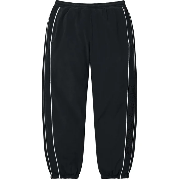 Supreme Polartec Reflective Piping Pant - Black (front)