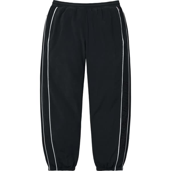 Supreme Polartec Reflective Piping Pant - Black (front)