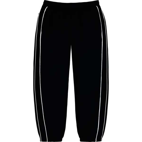 Supreme Polartec Reflective Piping Pant - Black (front)