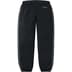 Supreme Polartec Reflective Piping Pant - Black (front)
