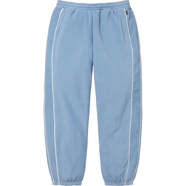 Supreme Polartec Reflective Piping Pant - Light Blue (front)