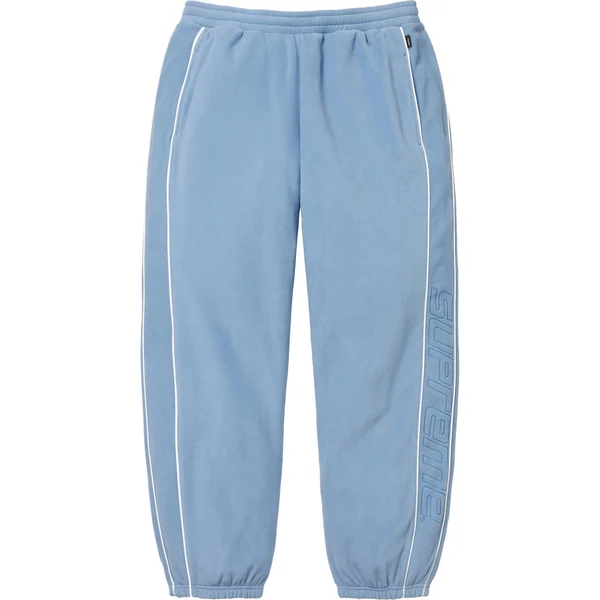 Supreme Polartec Reflective Piping Pant - Light Blue (front)