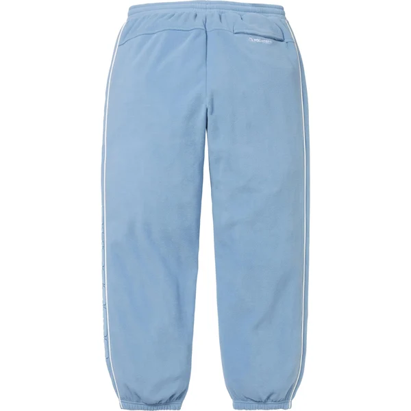 Supreme Polartec Reflective Piping Pant - Light Blue (front)