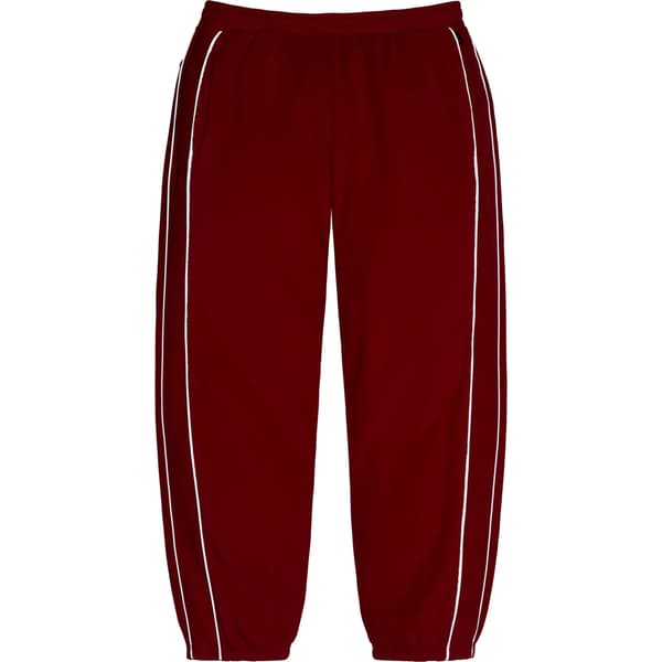Supreme Polartec Reflective Piping Pant - Red (front)