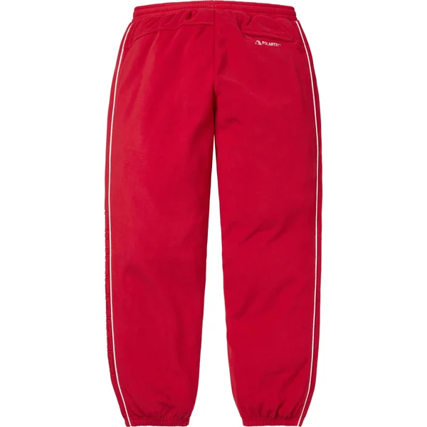 Supreme Polartec Reflective Piping Pant - Red (front)
