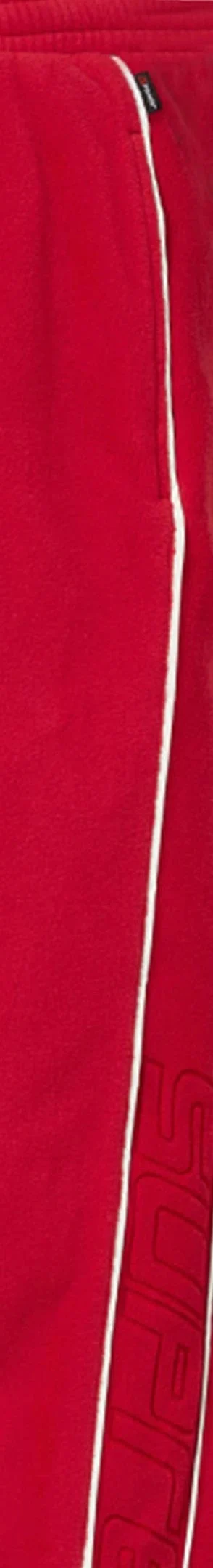 Supreme Polartec Reflective Piping Pant - Red (front)