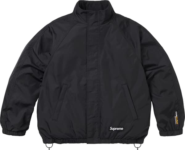 Supreme Polartec Reversible Track Jacket - Black (front)