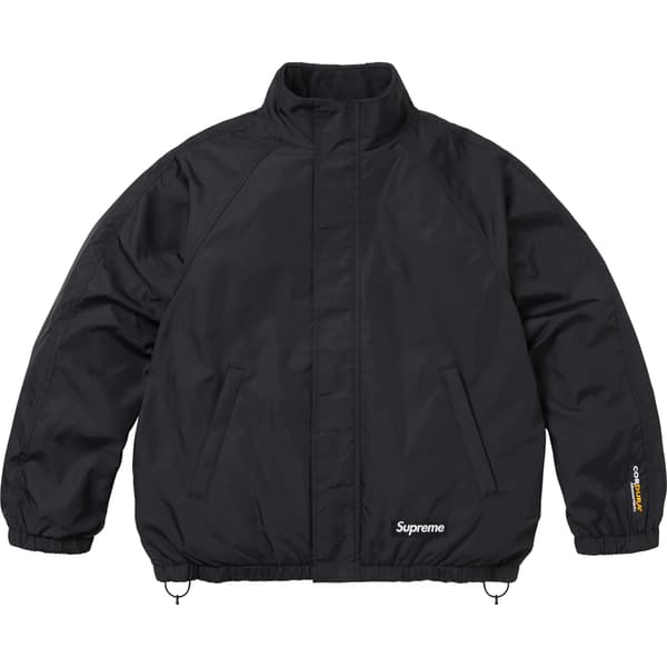 Supreme Polartec Reversible Track Jacket - Black (front)