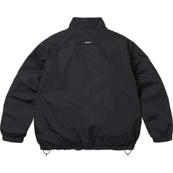 Supreme Polartec Reversible Track Jacket - Black (front)