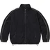 Supreme Polartec Reversible Track Jacket - Black (front)