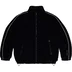 Supreme Polartec Reversible Track Jacket - Black (front)